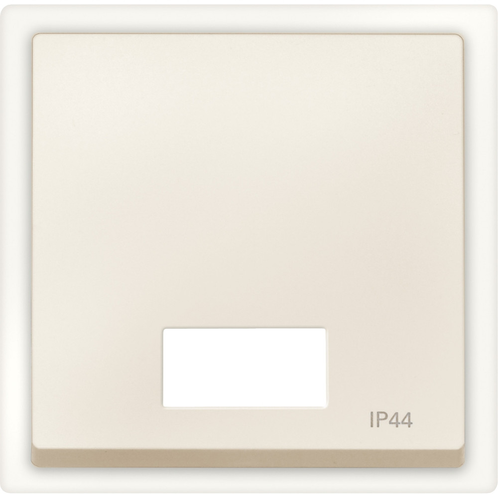 КЛАВИША X1 С ИНДИКАЦИЕЙ IP44 , БЕЖЕВЫЙ