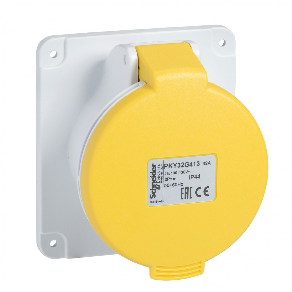 ПАНЕЛ РОЗ БСТР 16А 3P-N-E 100-130 IP44