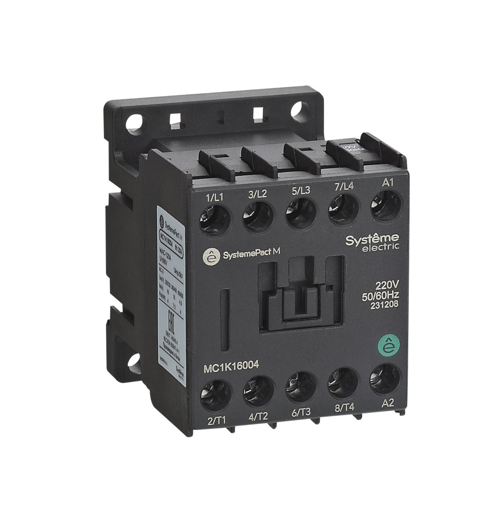 КОНТАКТОР MC1K 4P(4НО) 16A AC36V 50/60Hz