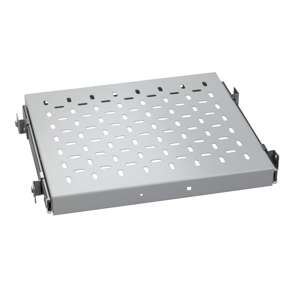 Полка перф.телескоп.19" 1U креп.4т.г600