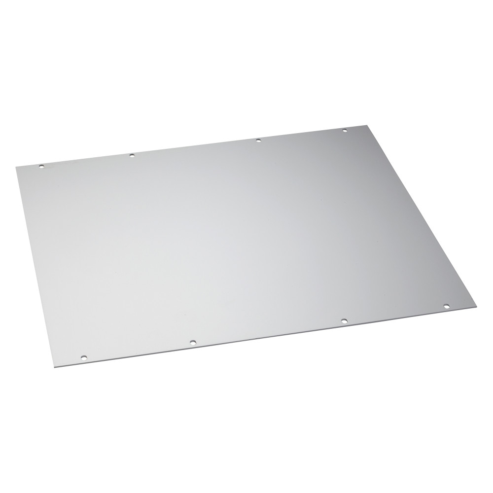 Панель-заглушка алюминий 19" 12U RAL7035