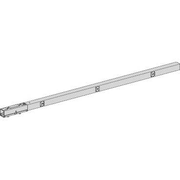 Canalis, straight length, 40A, 2m, 1 circuit, L+N+PE, DALI compatible
