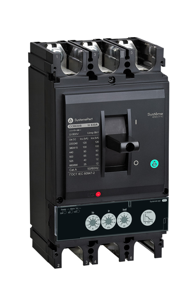 АВТ.ВЫКЛ SYSTEMEPACT CCB400 150KA 3P3D S2.3 400A РЫЧАГ