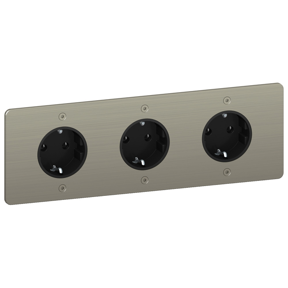 РОЗЕТКА 16Аx3 Schuko 2P+E