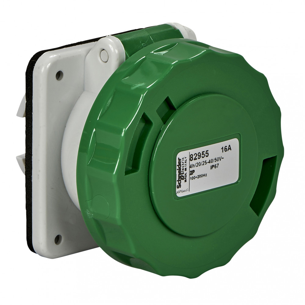 ПАНЕЛ РОЗ 16А 2P 40-50В 401/500 гц IP67