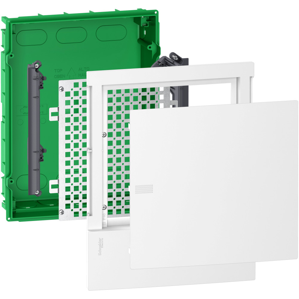 Resi9 MP (MINI PRAGMA) IT щит МУЛЬТ.встр.с бел.дв. 2РЯДАх12МОД,IP40,IK07,Италия