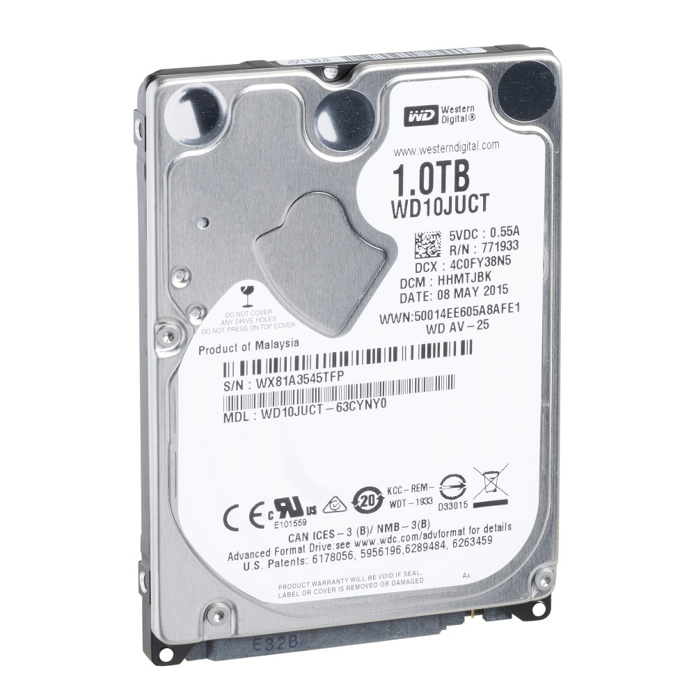 Жесткий диск HDD 500 Гб с винтами для крепления