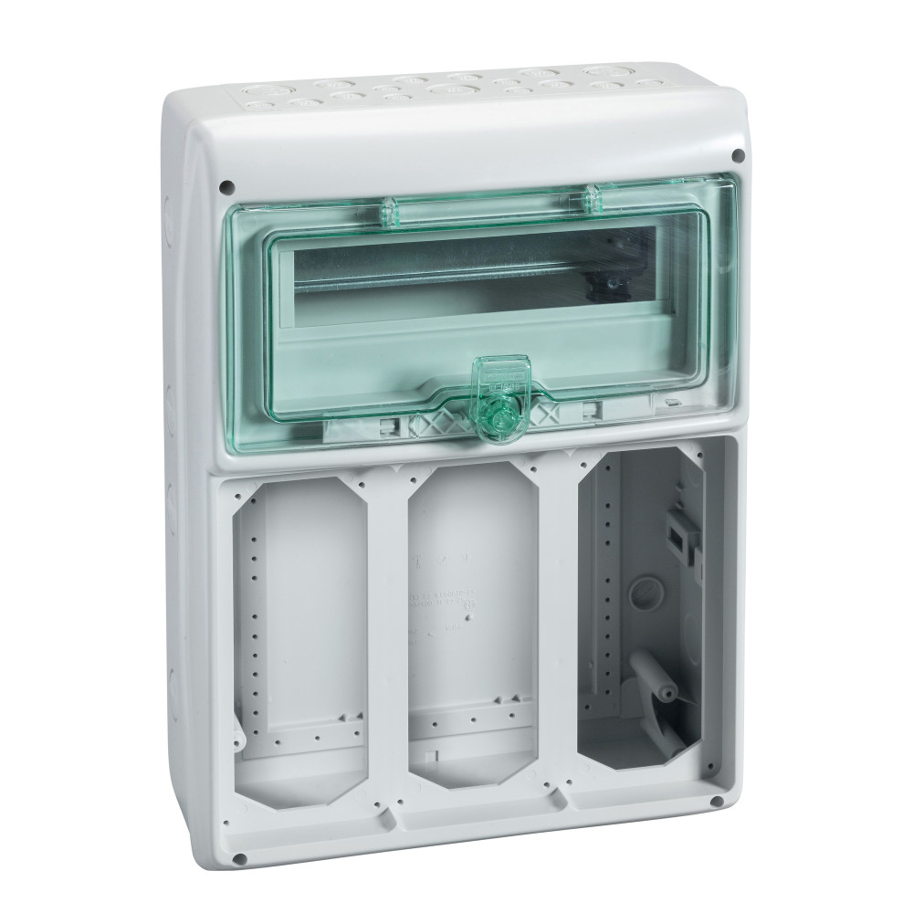 ЩИТ KAEDRA IP65 12МОД. + 3ОТВ. РОЗ 63А
