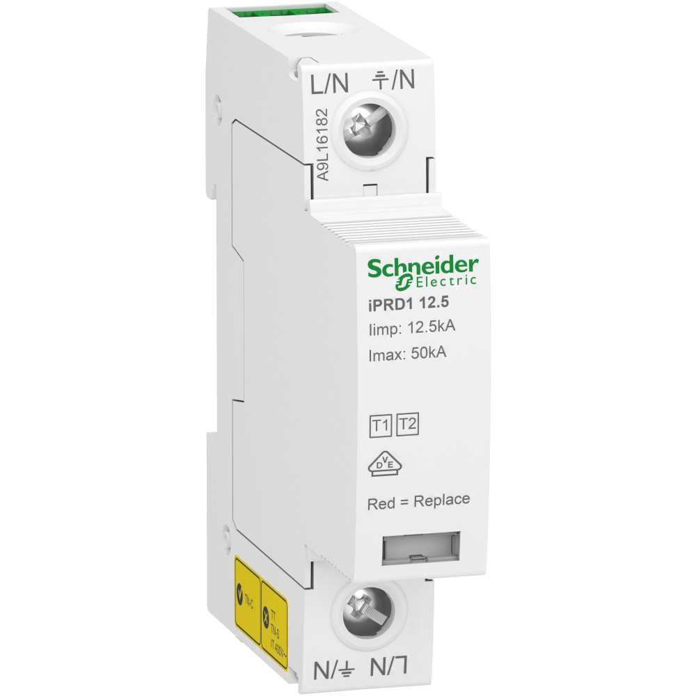УЗИП iPRD1 12.5r 1P 50kA КЛАСС 1+2 с картриджем