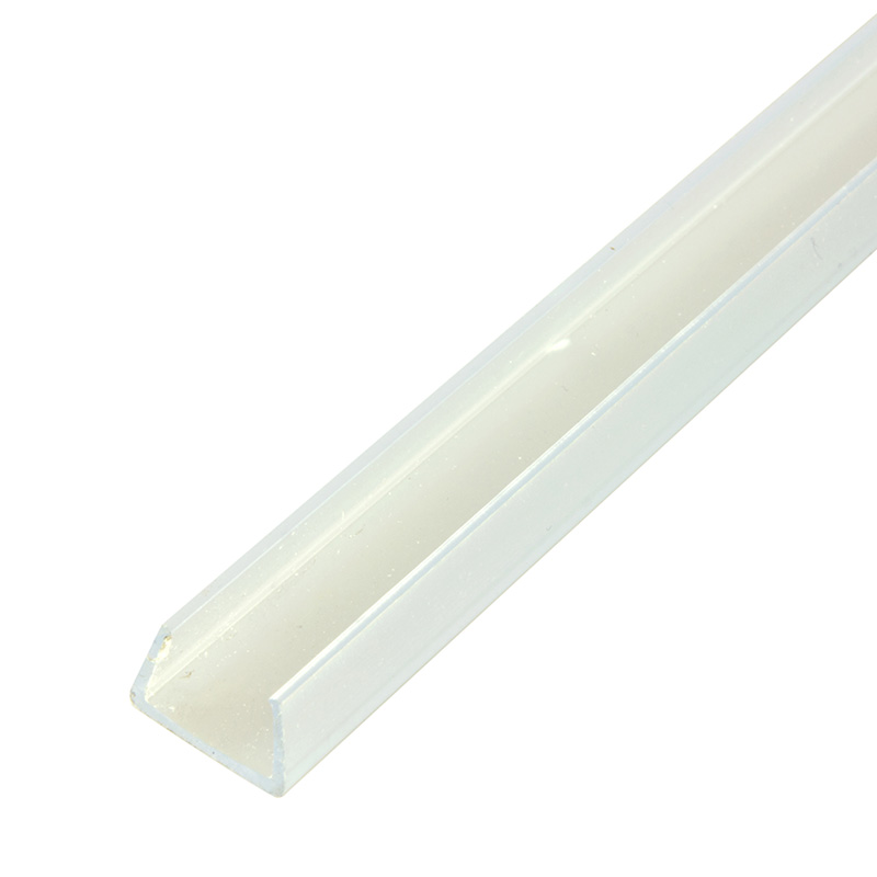 Профиль пластиковый для дюралайта, 1 м (цена за 1 шт.)