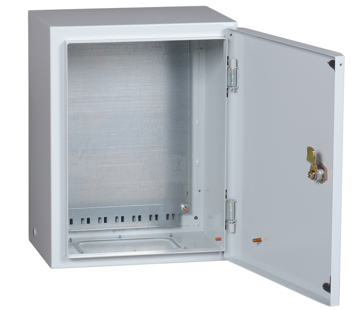 PRO Корпус металлический ЩМП-1-2 (395х310х220мм) УХЛ3 IP31 (артикул замены YKM40-01-31) IEK