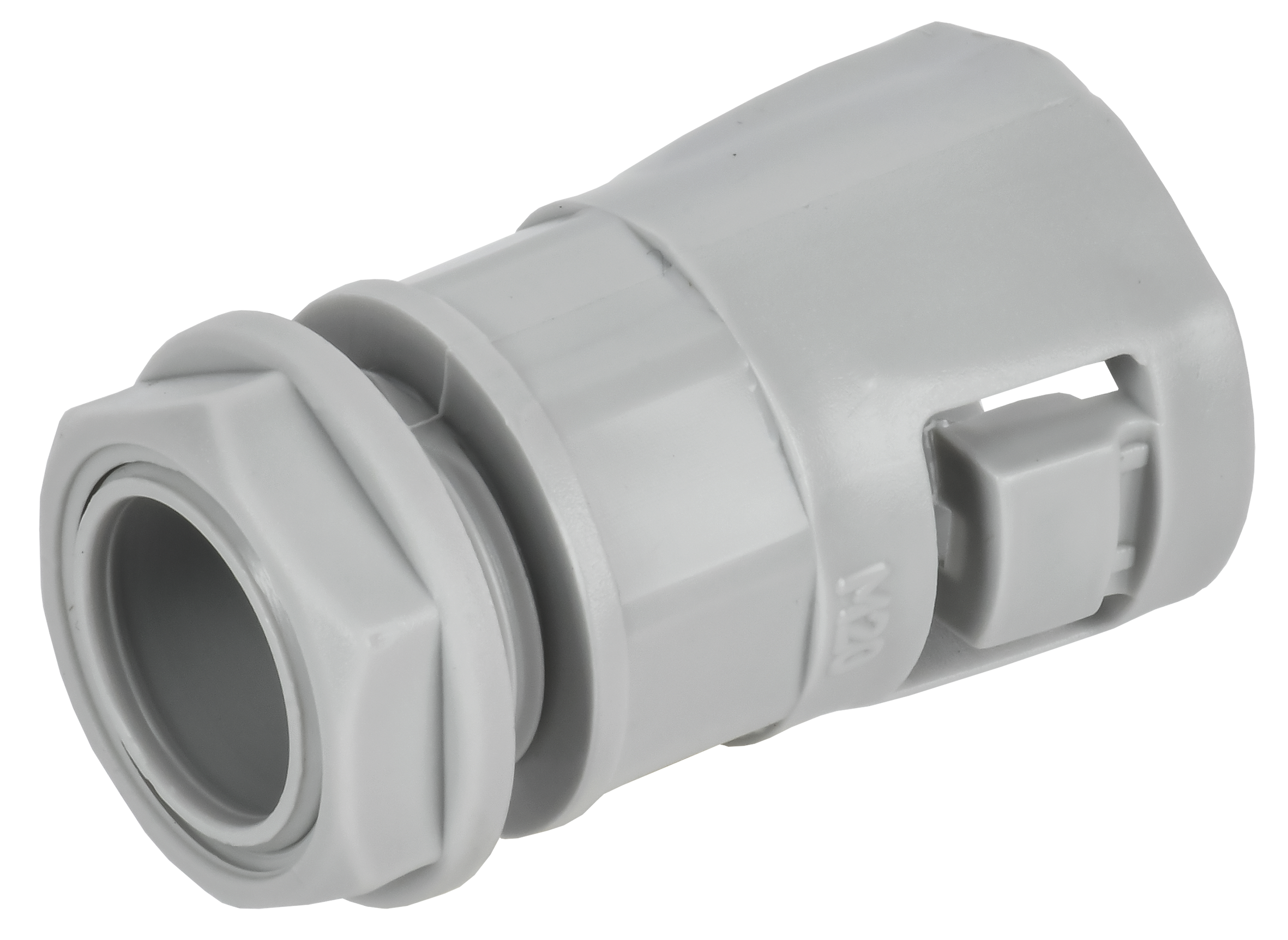 ELASTA Муфта вводная для гофрированных труб MVN20 IP40 серая IEK