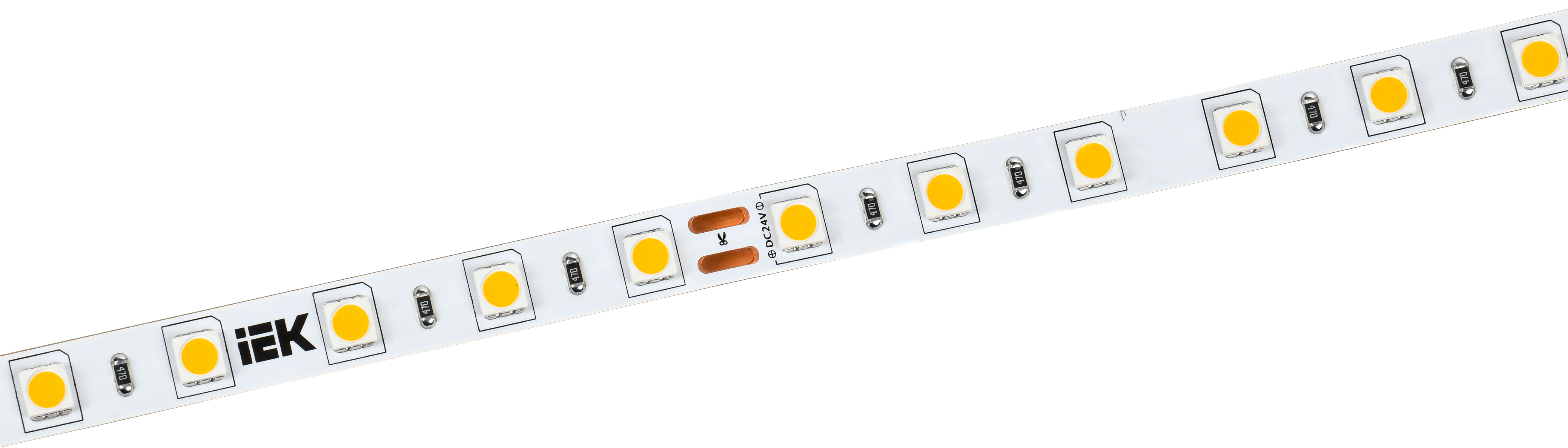 Лента светодиодная 5м LSR-5050WW60-14,4-IP20-24В IEK