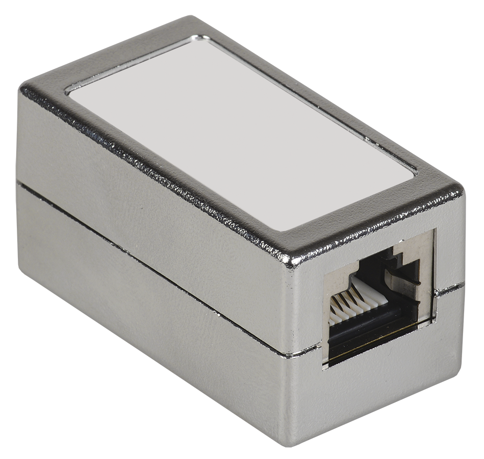 ITK Проходной адаптер кат.6 FTP тип RJ45-RJ45