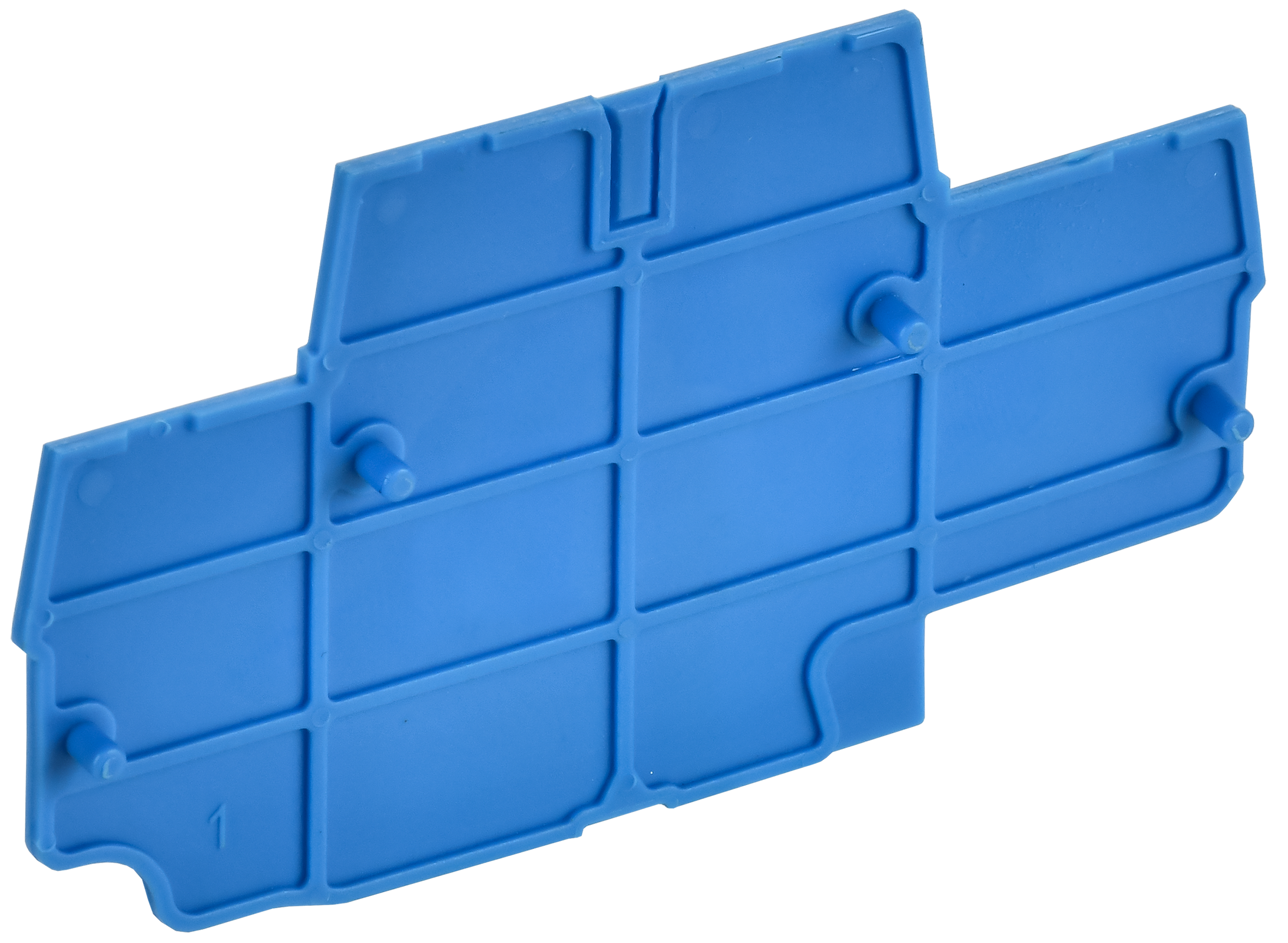 ARMAFIX Заглушка EPCXDL2.5 BU для колодки клеммной CXDL2.5 синяя IEK