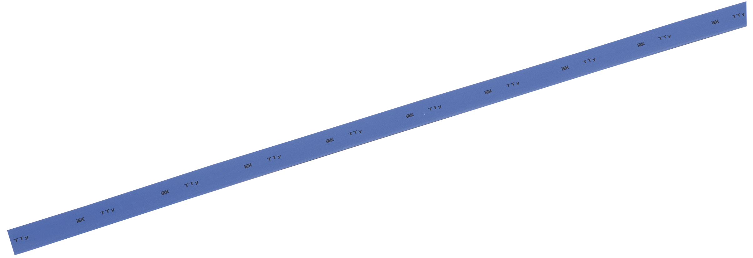 Трубка термоусадочная ТТУ нг-LS 16/8 синяя (1м) IEK