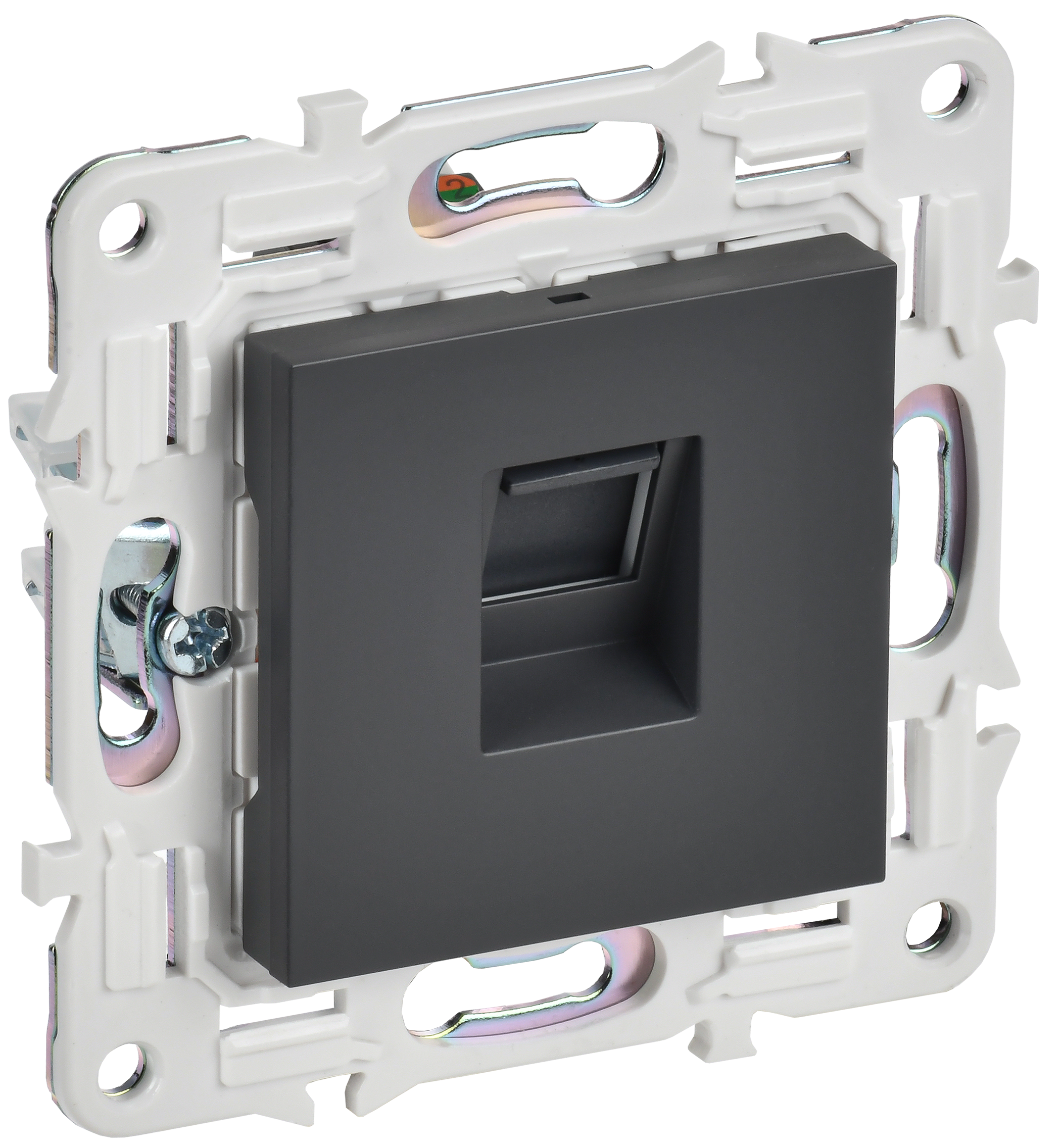 SKANDY Розетка компьютерная RJ45 кат.6 SK-K02T титан IEK