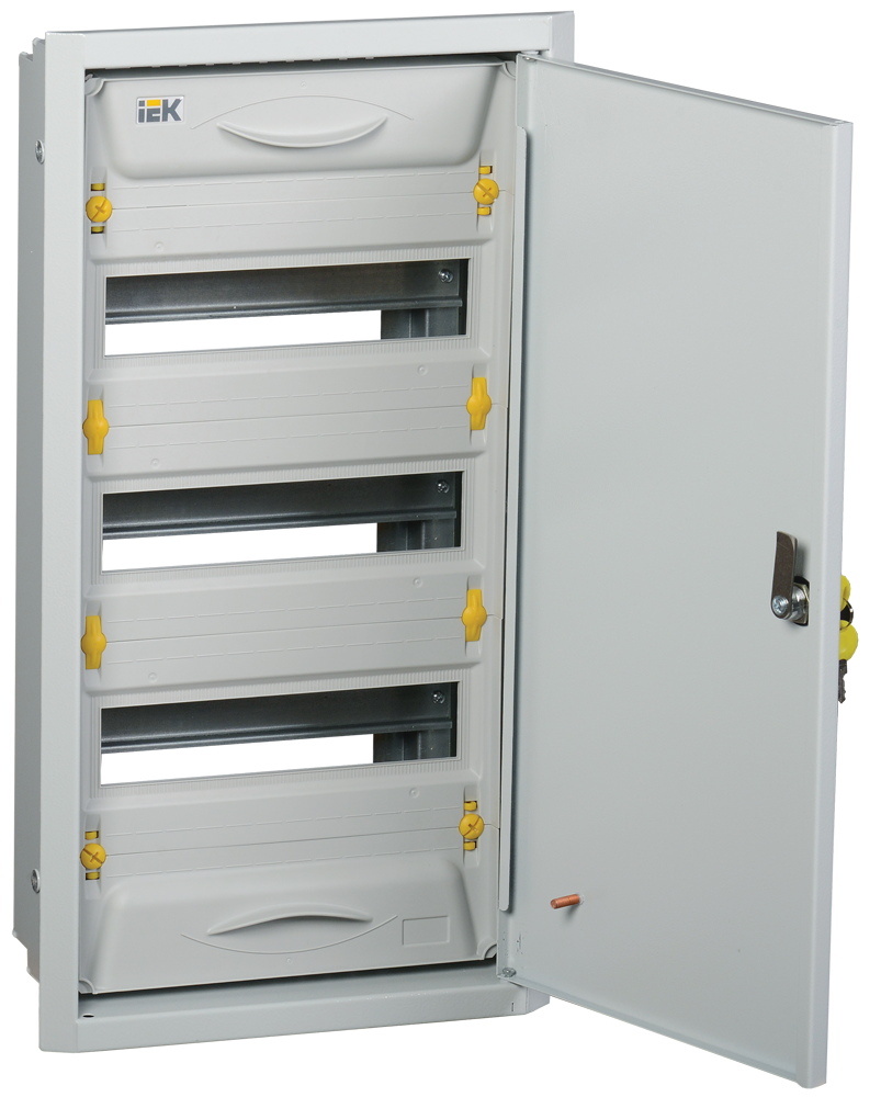 UNIVERSAL Корпус металлический ЩРв-36зк-1 36 IP31 c кожухом (артикул замены TI5-50-V-036-31-7035) IEK