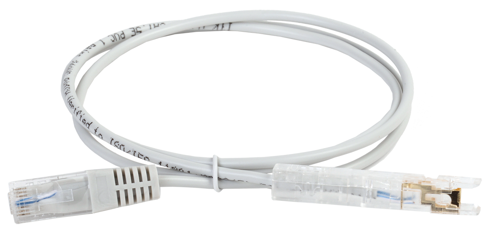 ITK Патч-корд 110-RJ45 1 пара кат.5E 2м серый