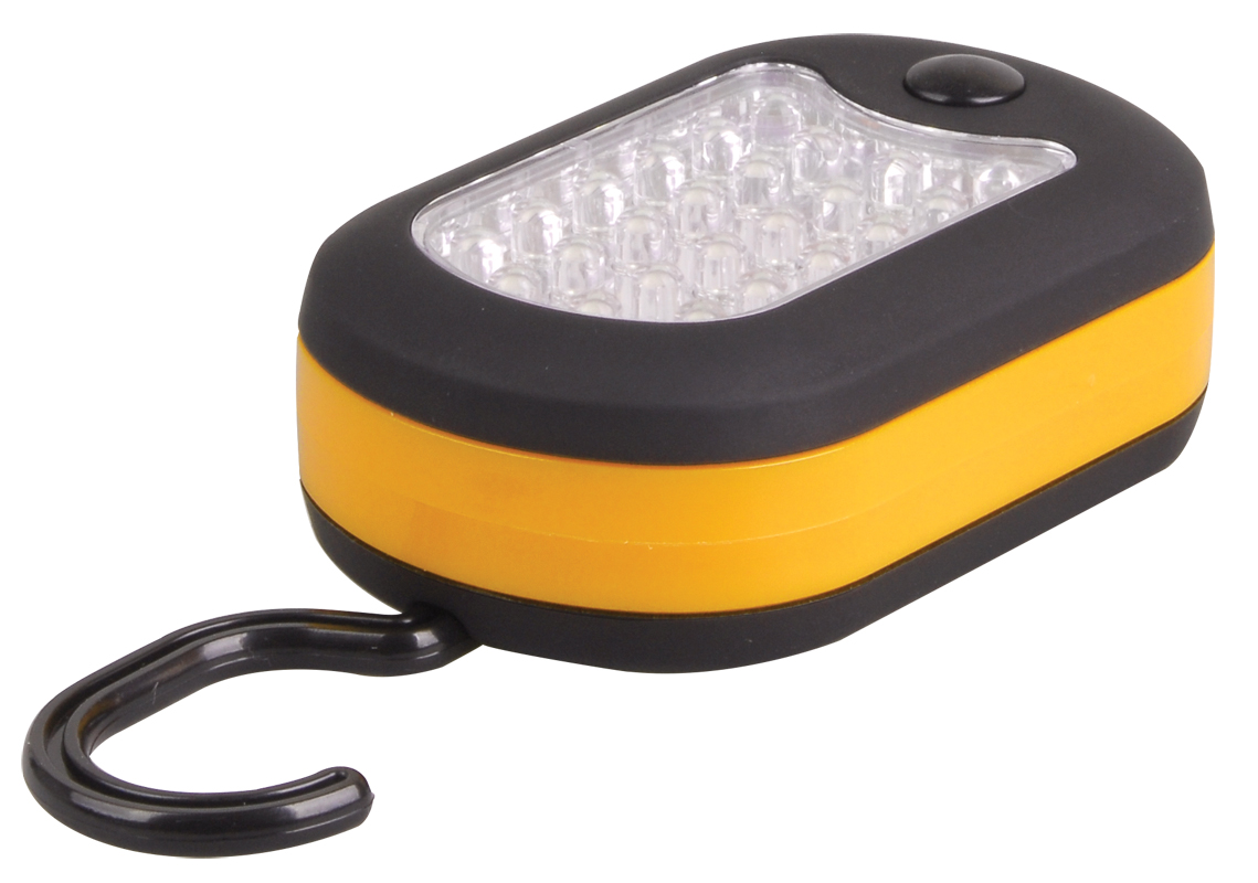 Фонарь светодиодный ДРО 2024 24+3LED 3ААА IEK