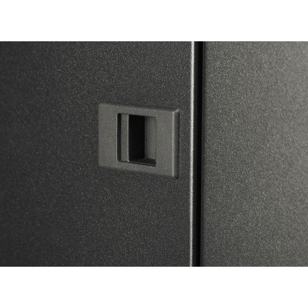 Шкаф NetShelter SV 42U 600х1200мм, с боковыми стенками, черный