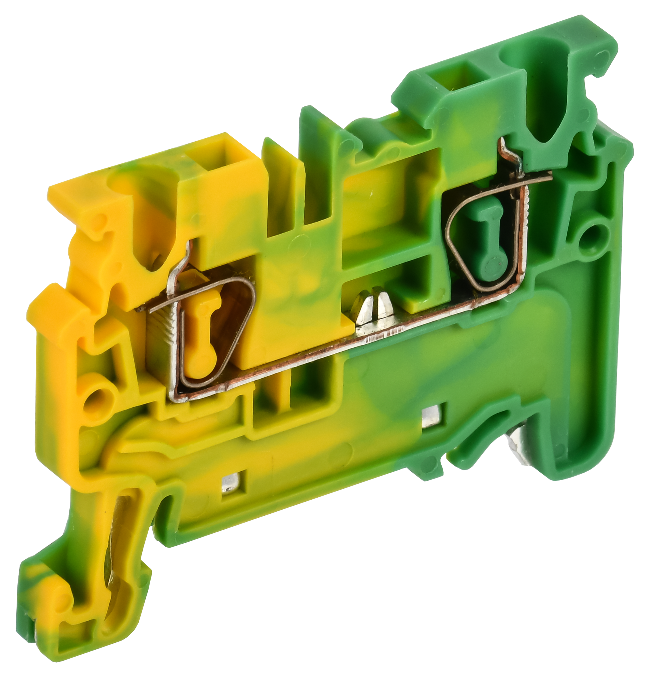 ARMAFIX Клемма пружинная CX2.5 PE 2,5мм2 проходная заземляющая IEK