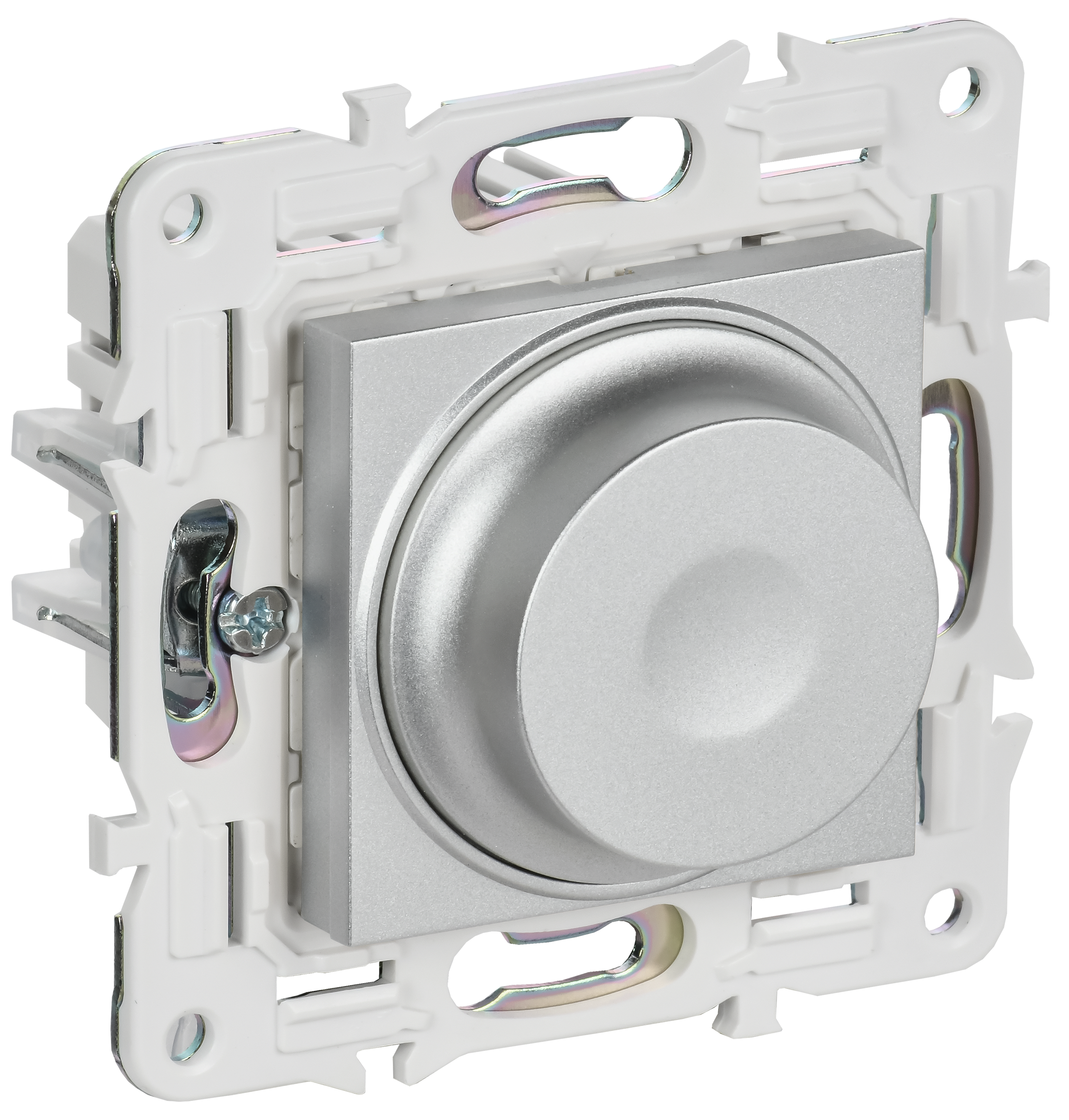 SKANDY Светорегулятор поворотный 600Вт SK-D01S серебряный IEK