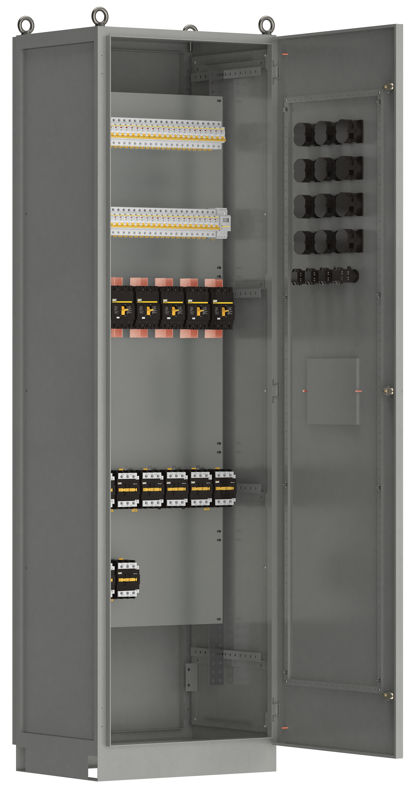 Панель распределительная ВРУ-8503 2Р-120-30 выключатели автоматические 3Р 4х250А IEK