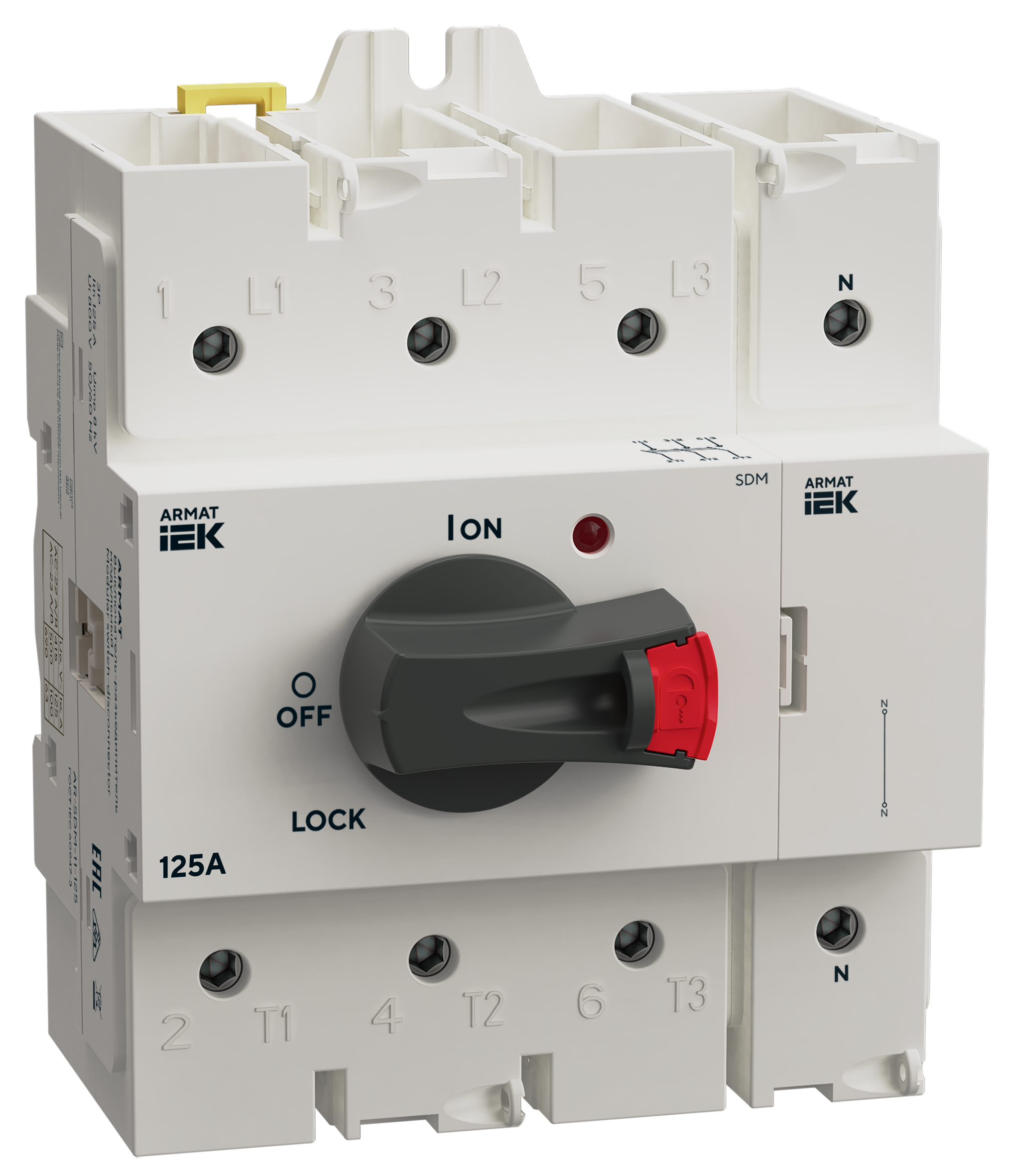 ARMAT Полюс нейтральный для SDM 125А IEK