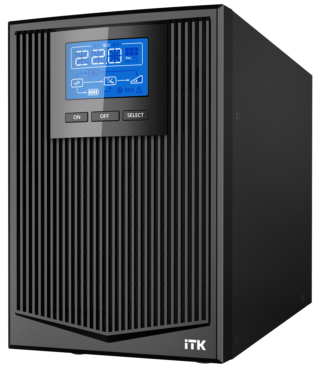 ITK MYPOWER OT Источник бесперебойного питания напольный MPOT111 2кВА/2кВт с разъемами C13 с АКБ