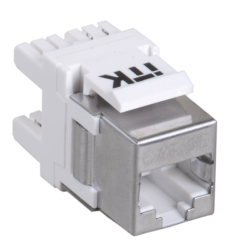 ITK Модуль Keystone Jack кат.5E, FTP, IDC Dual, вертикальная заделка