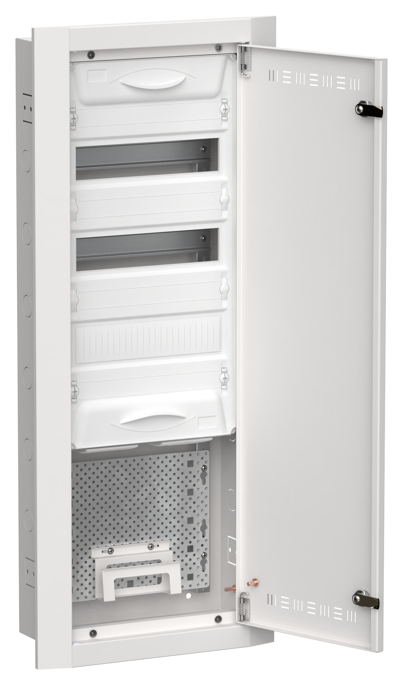 TITAN 5 Корпус комбинированный ЩРв-36 (1х60) 880х365х130мм IP30 белый IEK