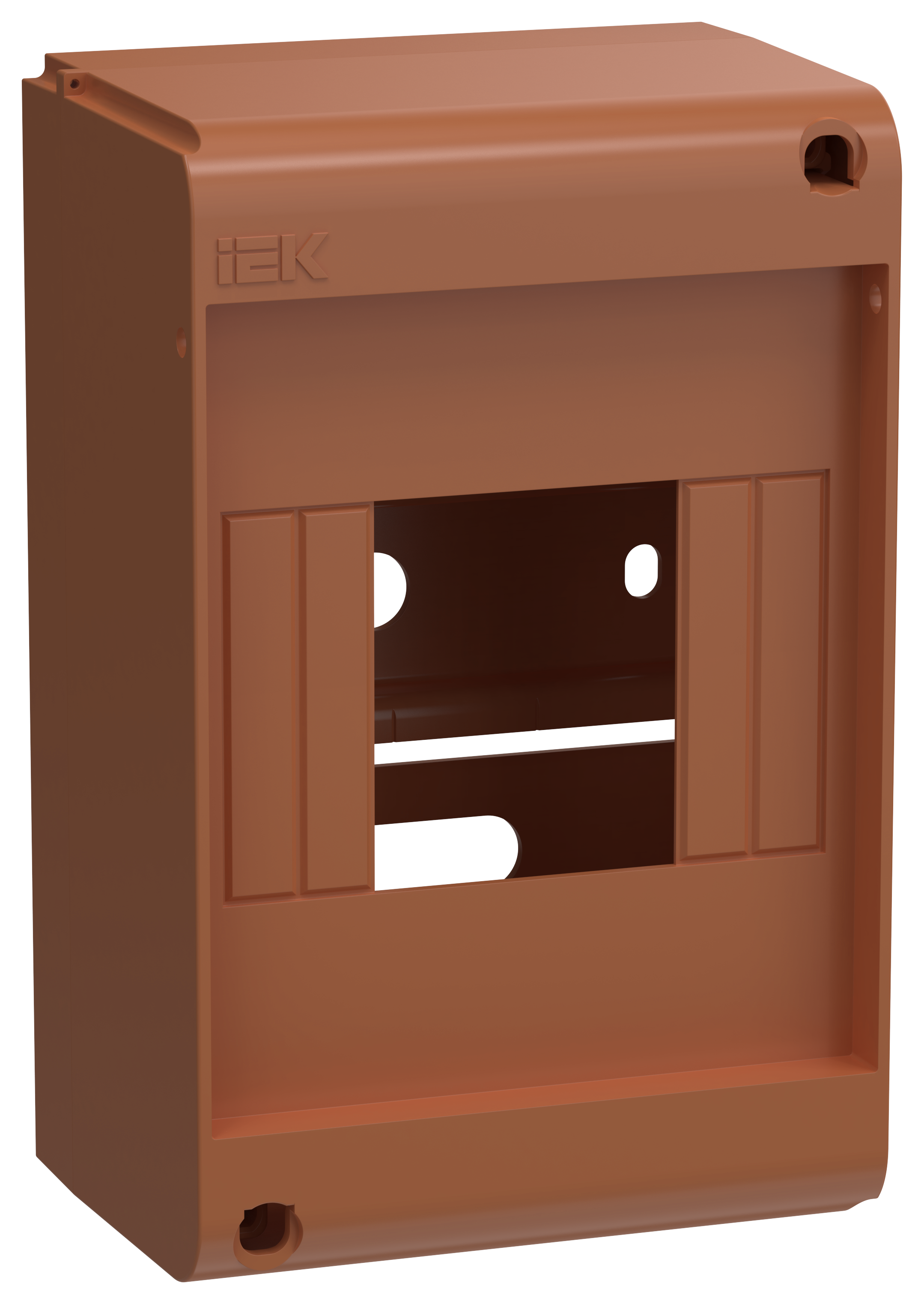 UNION Mini Корпус пластиковый КМПн-4 IP20 без двери дуб IEK
