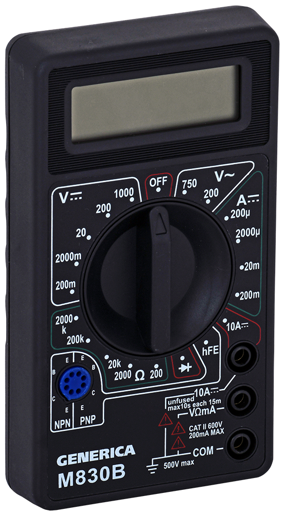 Мультиметр цифровой M830B GENERICA