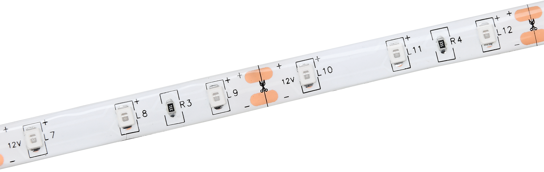 Лента светодиодная 5м LSR-2835R60-4,8-IP65-12В IEK