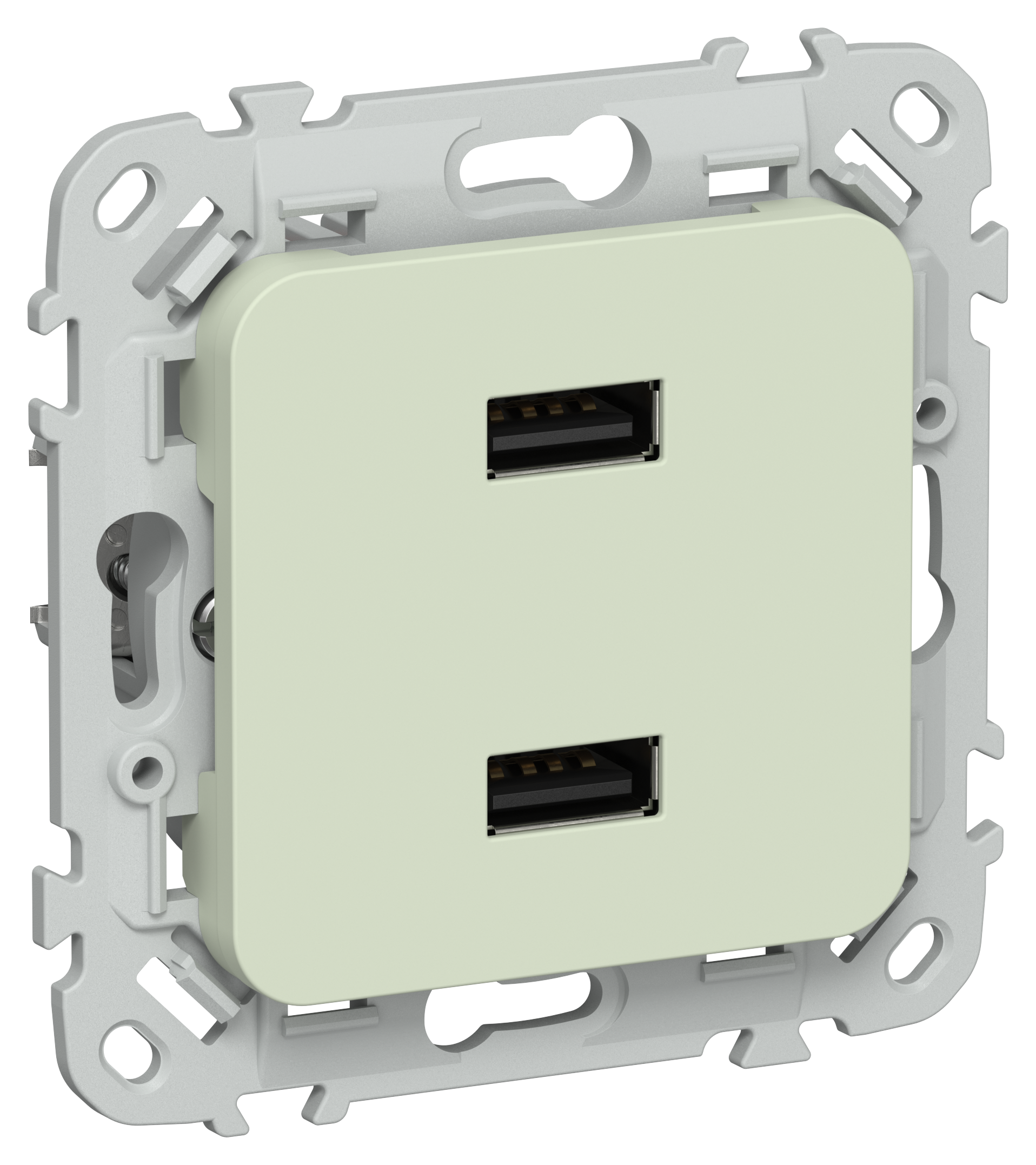 FLITE Розетка USB A+A 3,1А РЮ-2-ФлП панг IEK