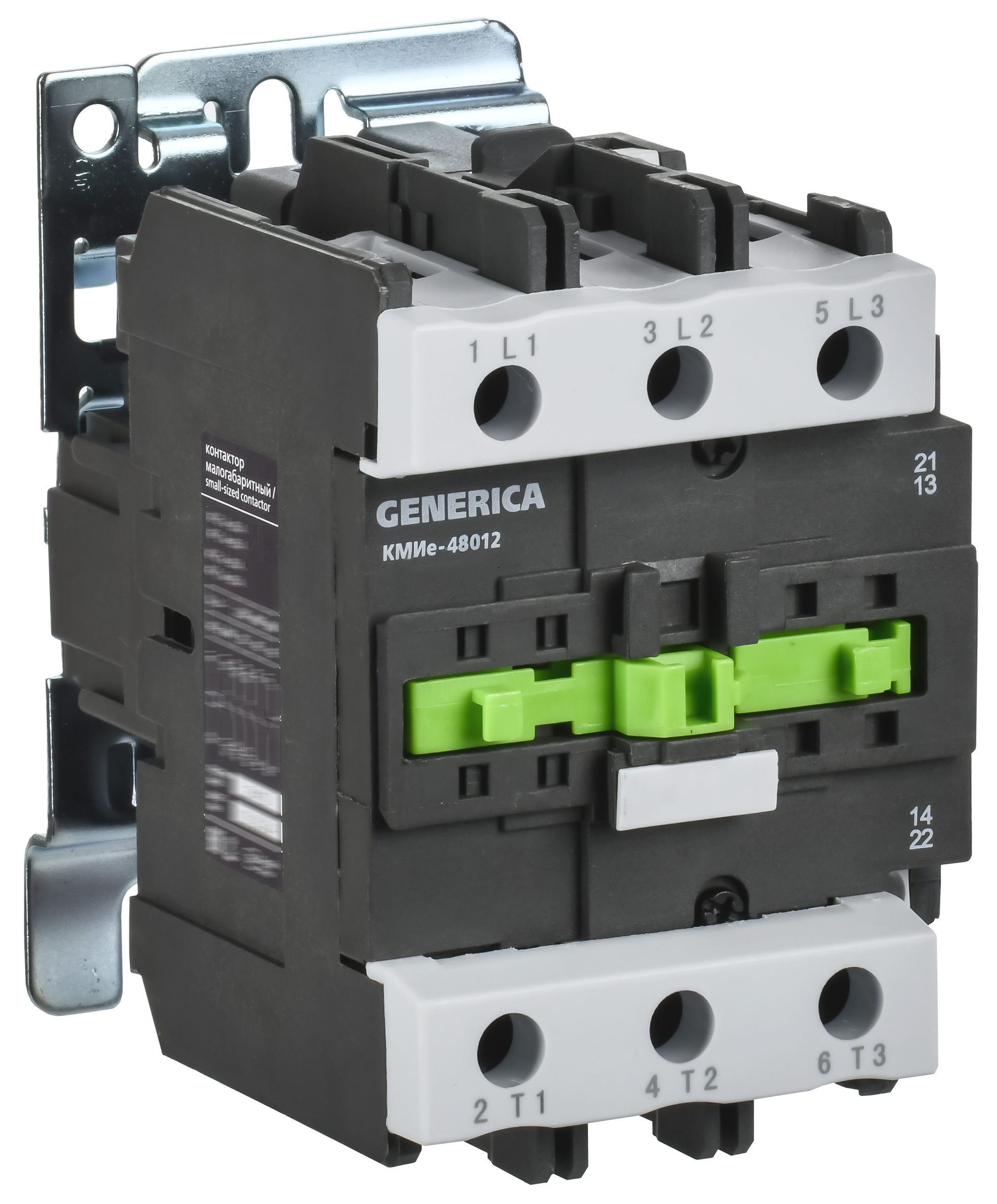 Контактор КМИе-48012 80А 230В/АС3 1NO;1NC GENERICA