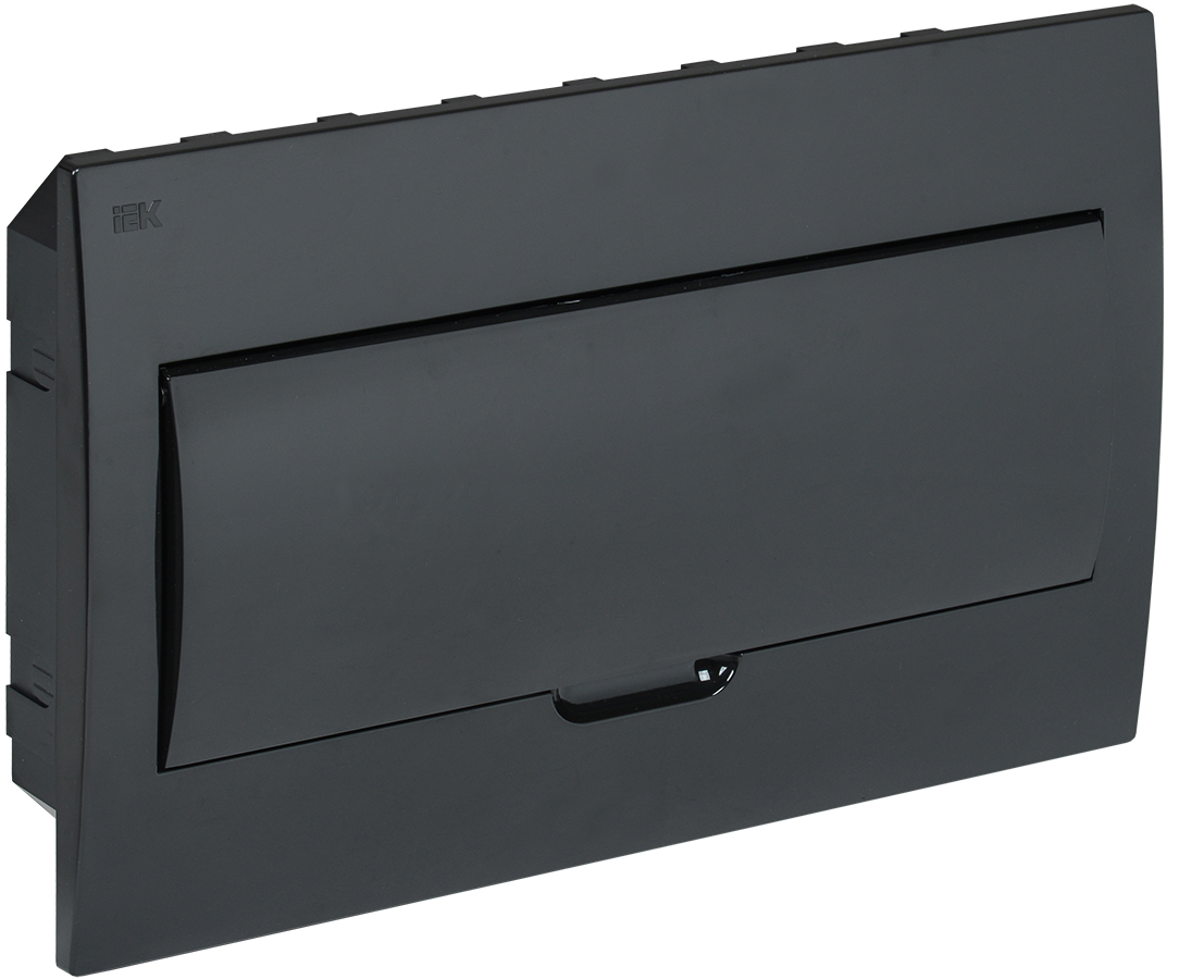 KREPTA 3 Корпус пластиковый ЩРВ-П-18 IP41 черная дверь черный IEK