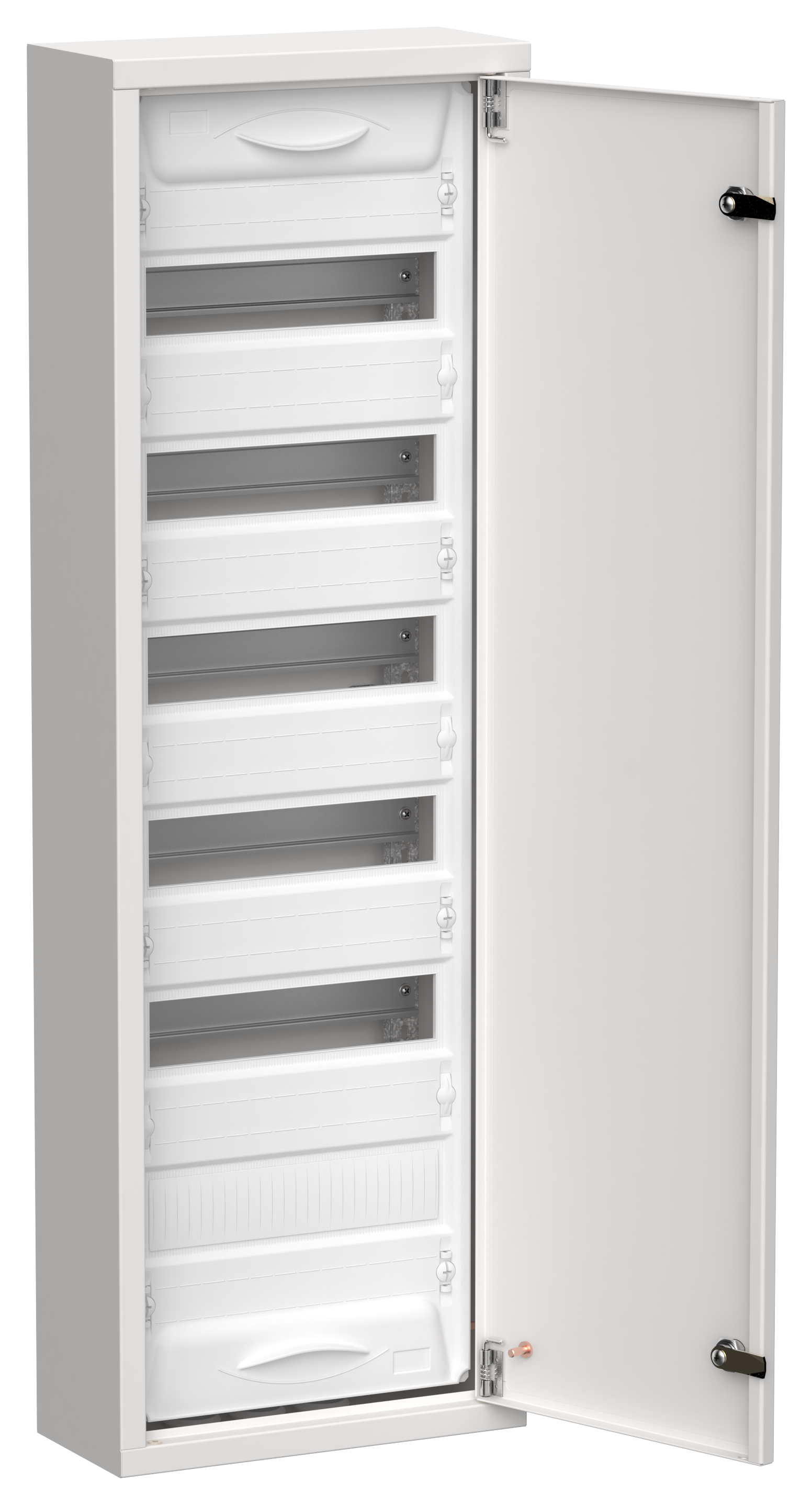 TITAN 5 Корпус металлический ЩРн-72 (1х72) 960х310х140мм IP31 белый (одна дверь) IEK