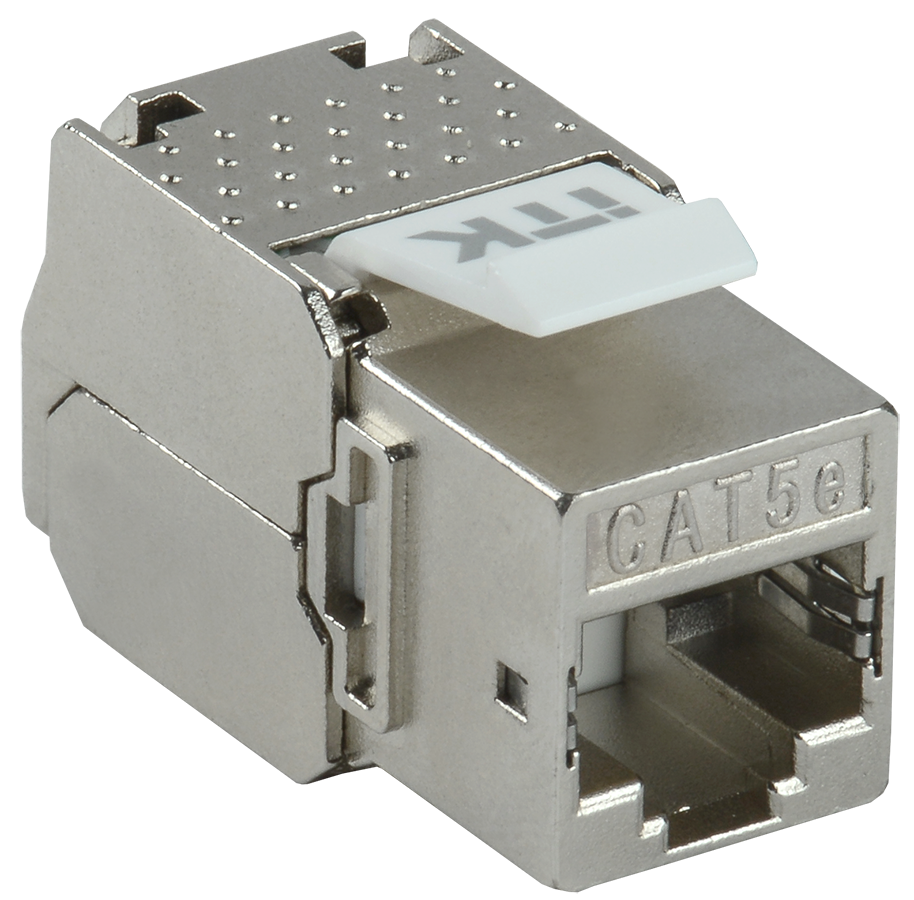 ITK Модуль Keystone Jack кат.5E STP без инструмента TOOLLESS 180град