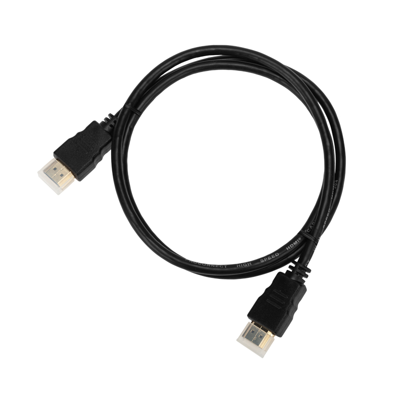 Кабель HDMI – HDMI 1.4, 1м, позолоченный PROconnect