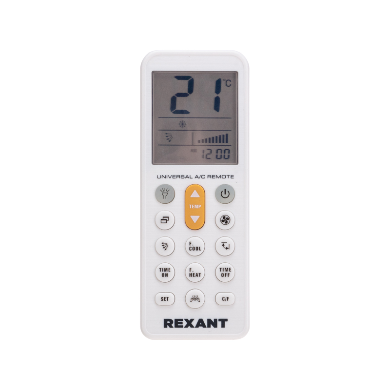 Пульт универсальный для кондиционеров (RX-102AII) REXANT