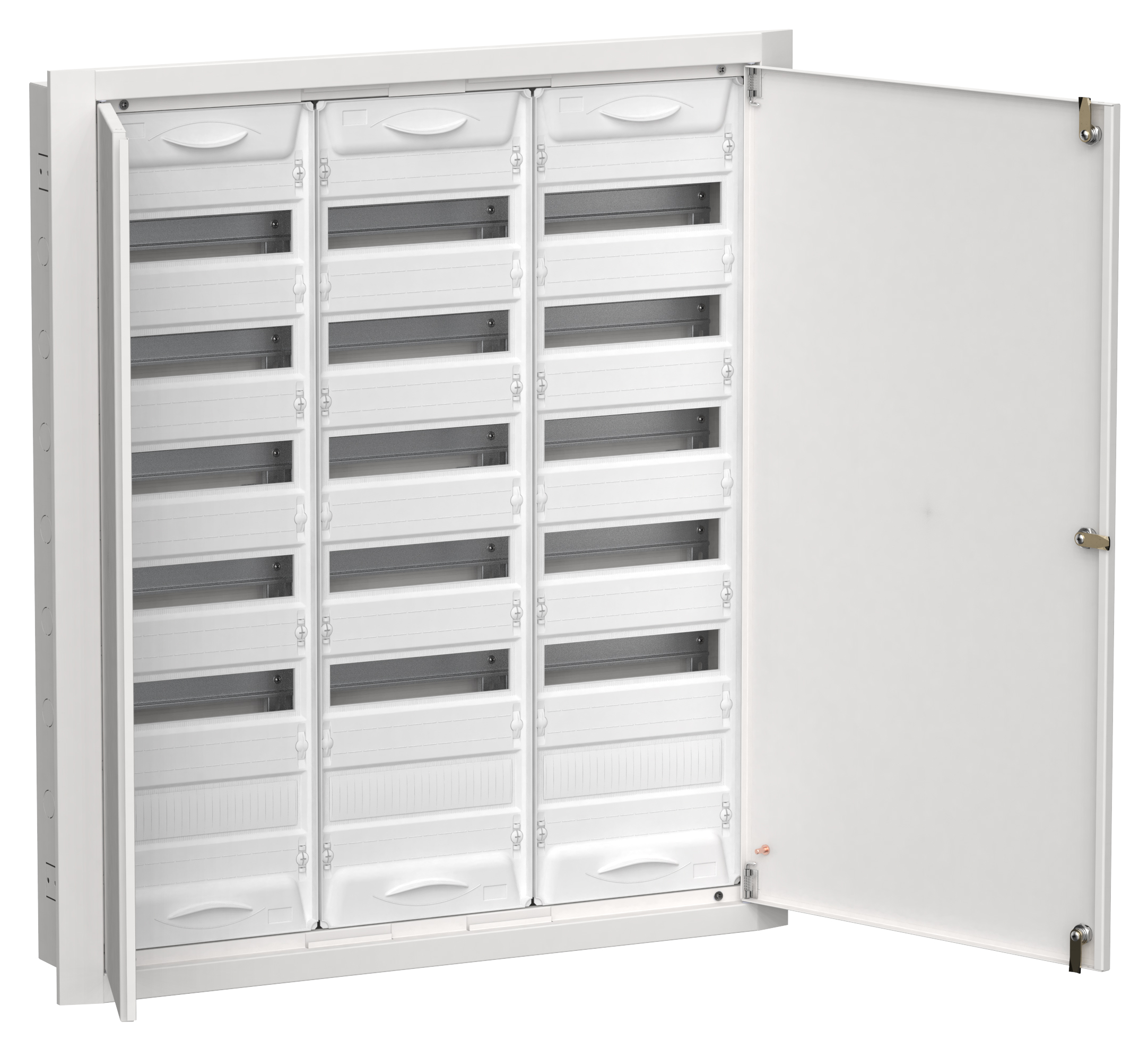 TITAN 5 Корпус металлический ЩРв-216 (3х72) 1005х885х130мм IP31 белый (две двери) IEK