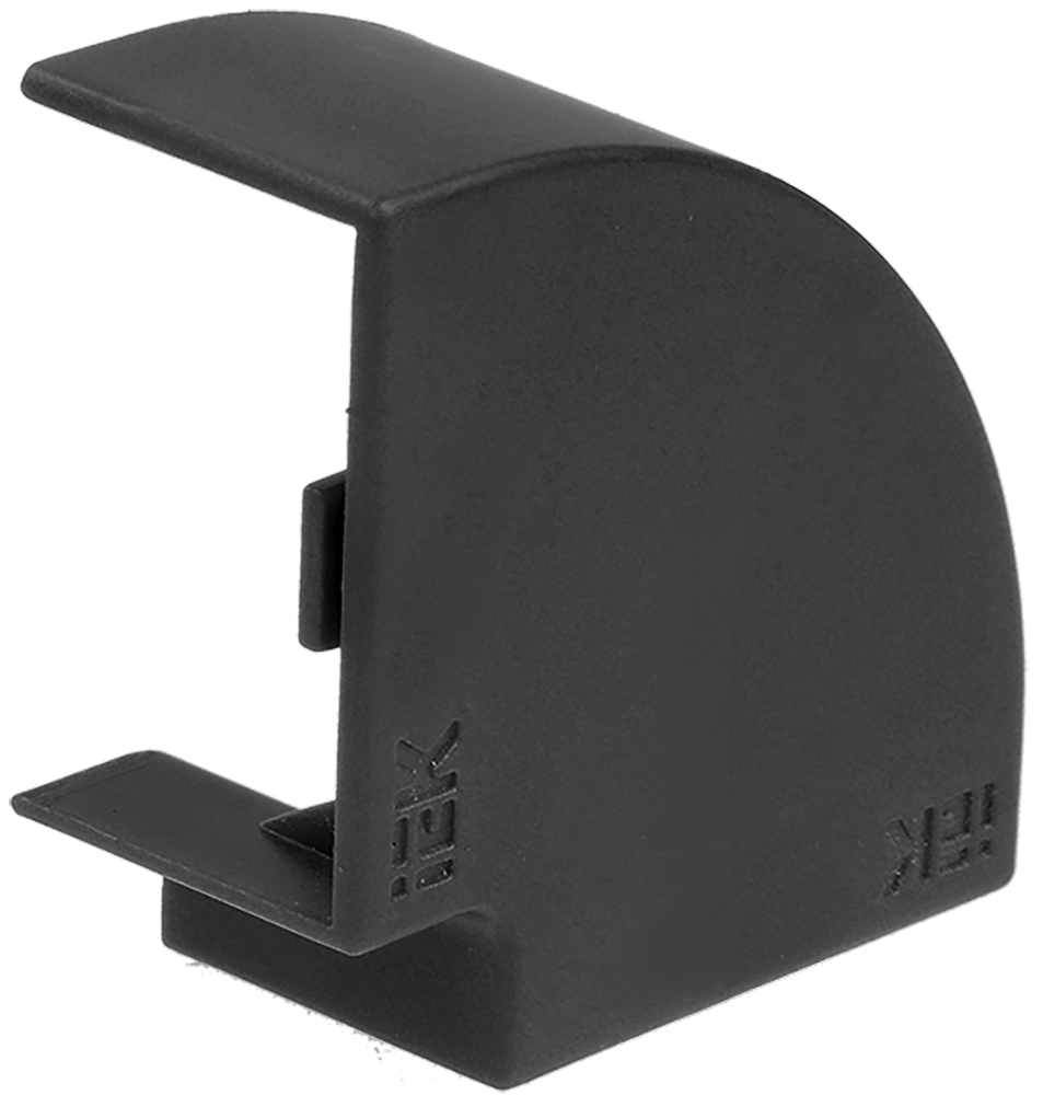 ELECOR Поворот 90град КМП 15х10 черный (4шт/компл) IEK