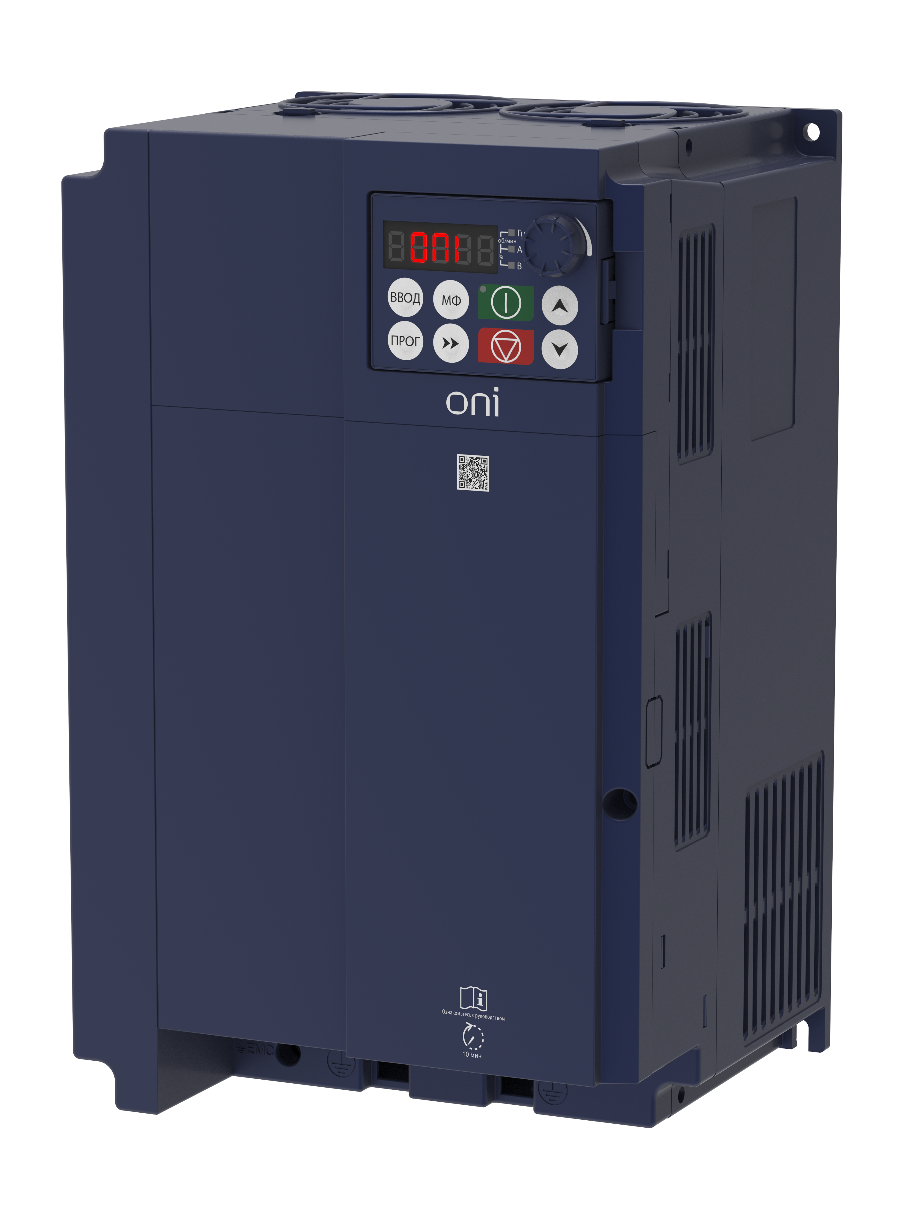 Преобразователь частоты FC-430 380В 3Ф 22-30кВт 45-60А встроенный тормозной модуль ONI