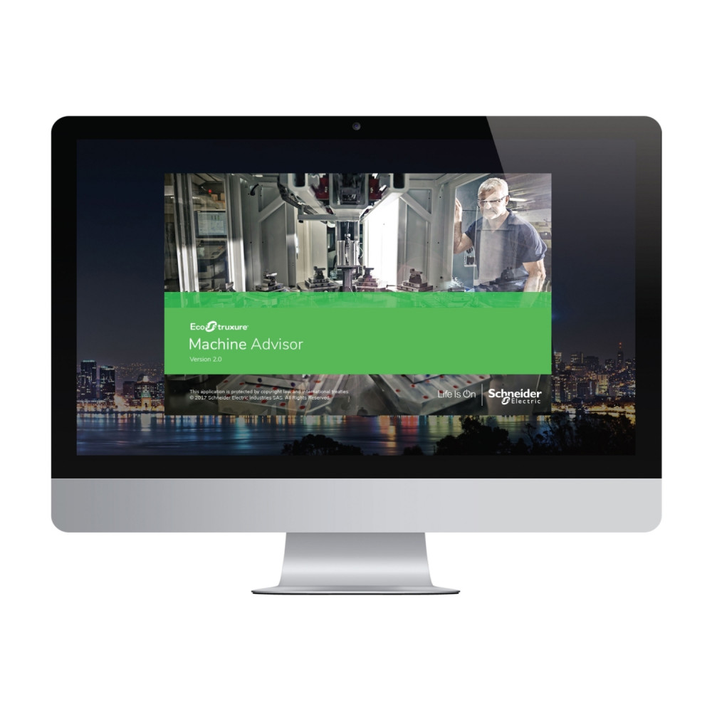 1 лицензия для EcoStruxure Machine Advisor Prem - 12 месяцев (бумаж)