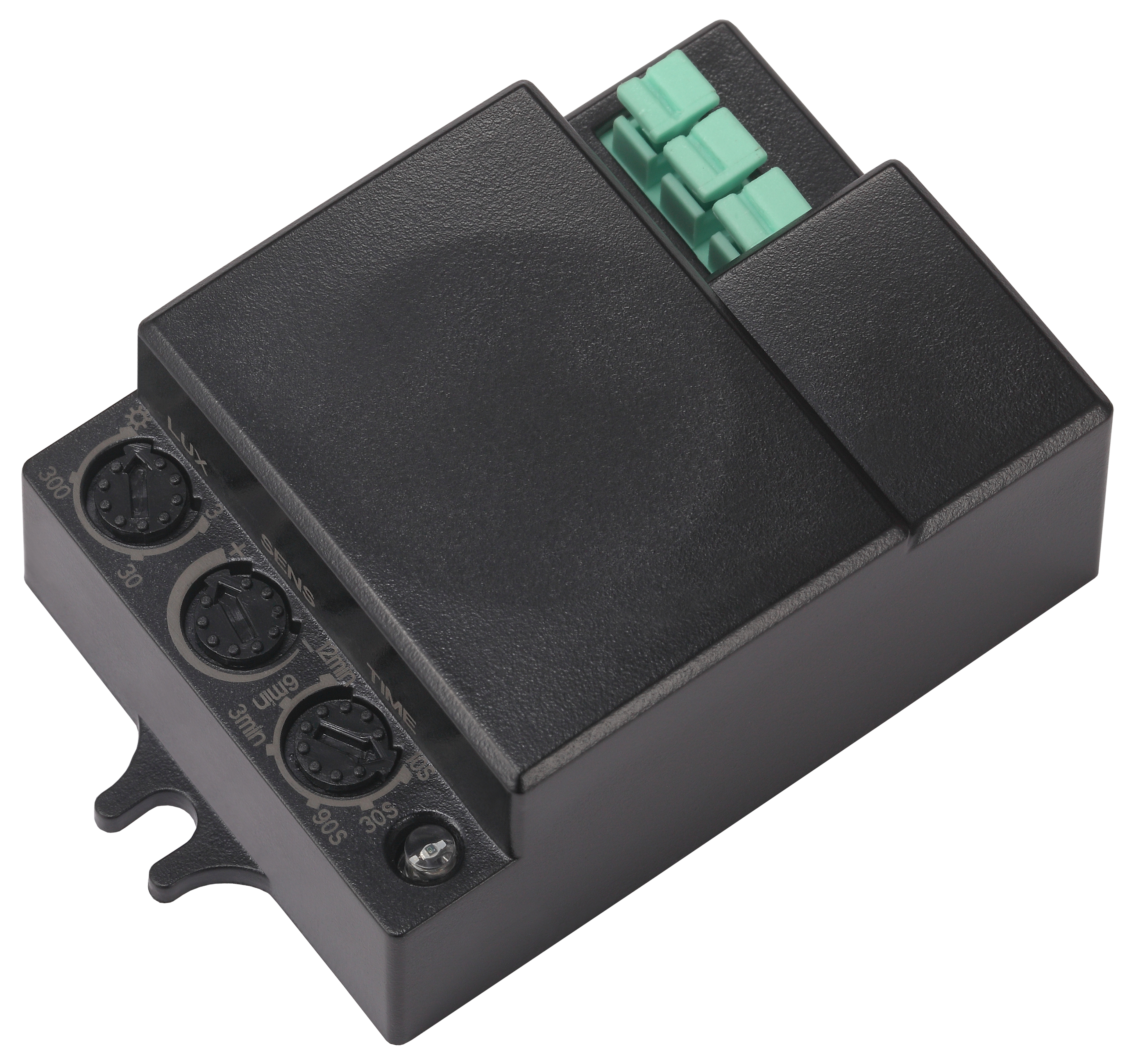 Датчик движения ДД-МВ 401 500Вт 360град 8М IP20 черный IEK