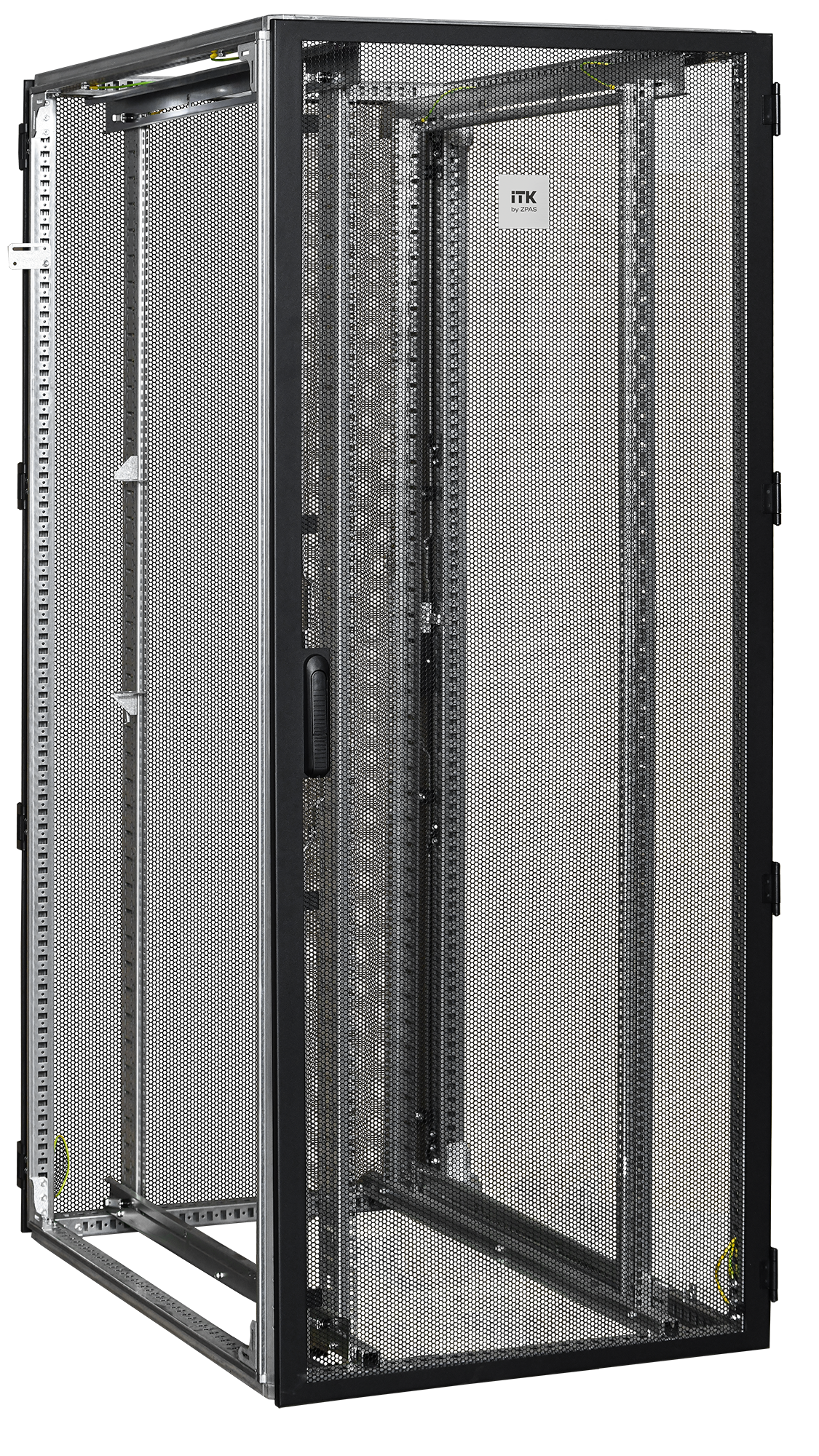 ITK by ZPAS Шкаф серверный 19" 42U 800х1200мм двухдверный черный