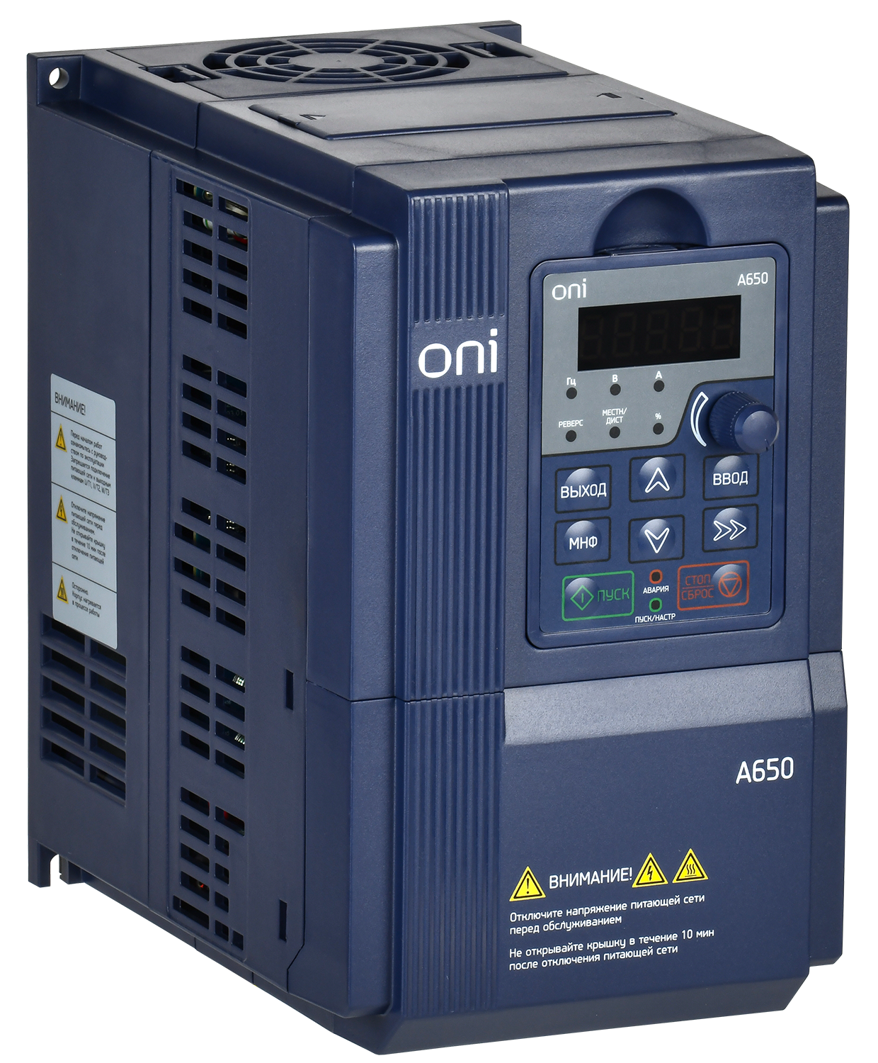 Преобразователь частоты A650 380В 3Ф 3,7кВт 9,5А M ONI