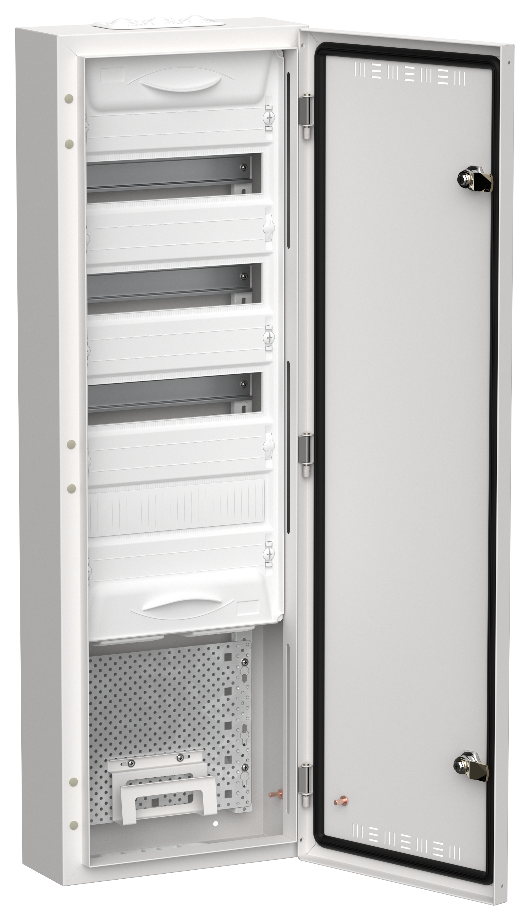 TITAN 5 Корпус комбинированный ЩРн-48 (1х72) 960х310х140мм IP30 белый IEK